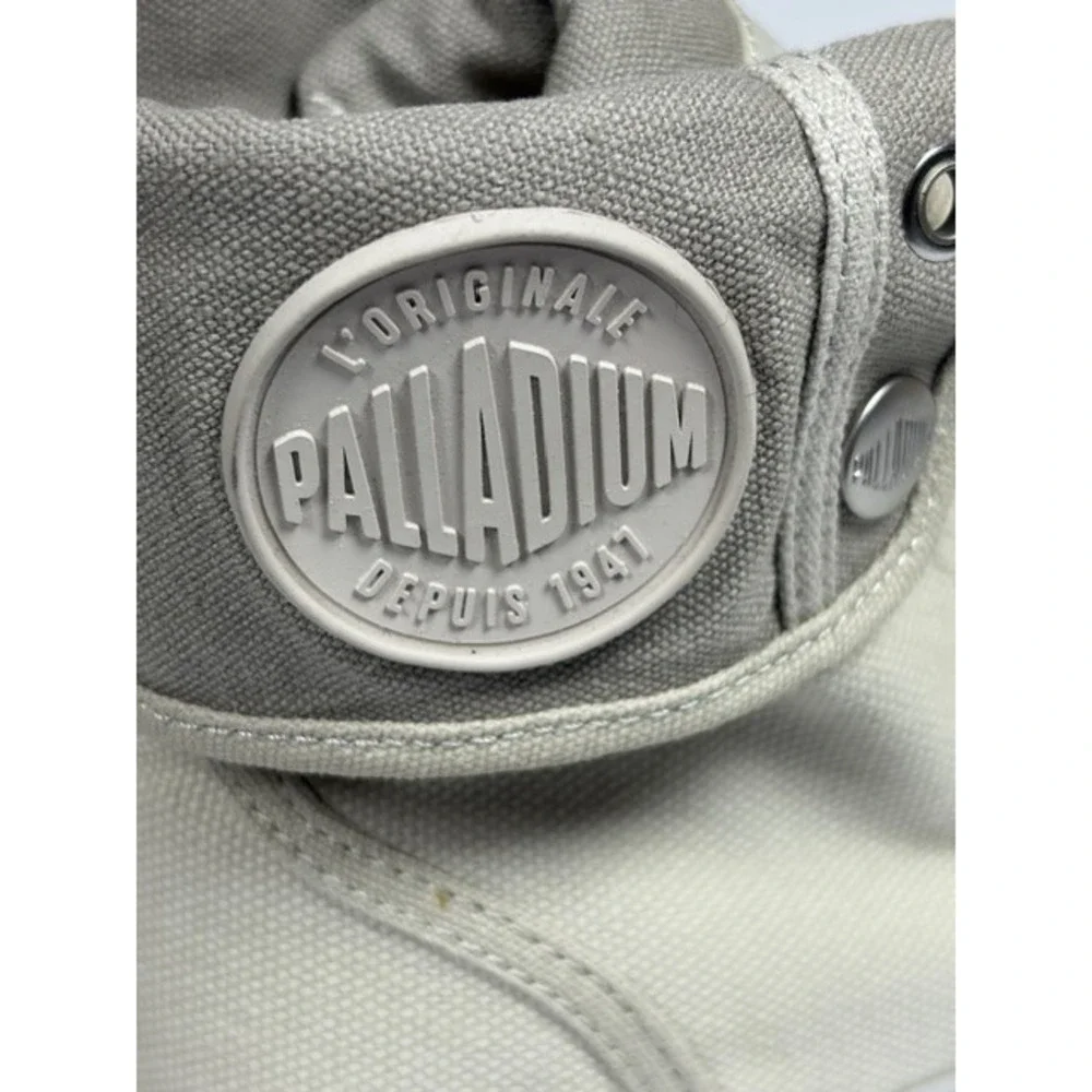 Palladium Baggy Boots Vapor Grey Canvas High Top Fold Down Men's 9 Streetwear